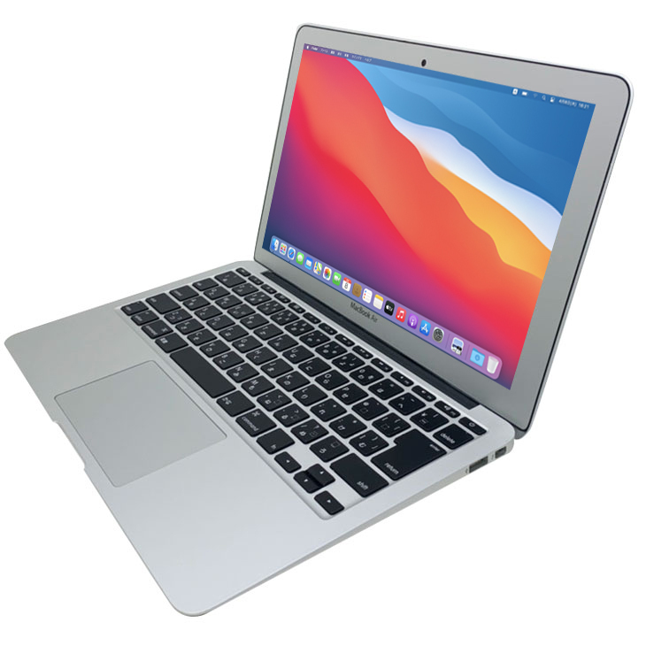 Apple MacBook Air 11.6inch MD711J/B A1465 Early 2014 [core i5 4260U 1.4GHz  4G SSD128GB 無線 BT カメラ 11.6インチ BigSur 11.6] ：良品