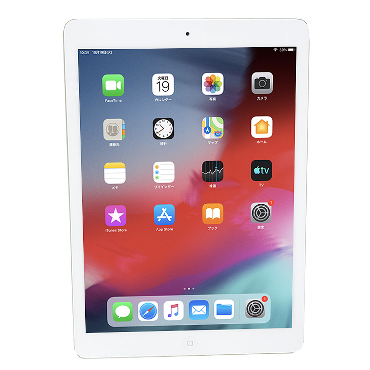 Wi-Fiモデル Apple iPad Air Wi-Fi 16GB iOS12.5.5 シルバー MD788J/A 