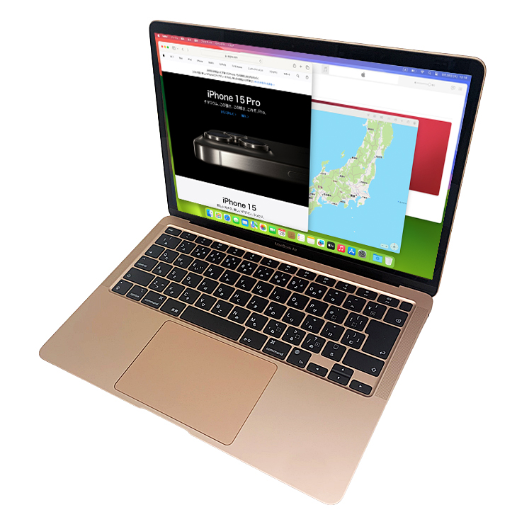 Apple MacBook Air 13.3inch MGND3J/A A2337 2020 選べるOS TouchID 