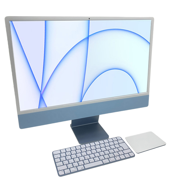 Apple iMac 24inch MGPL3J/A A2438 4.5K 2021 一体型 選べるOS Touch 