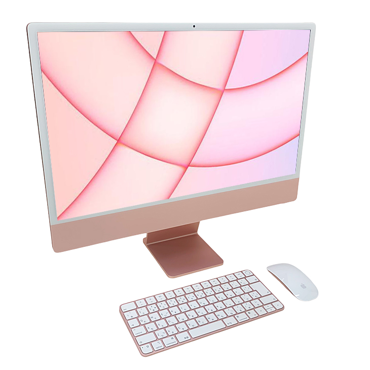 【超美品】iMac ピンク　512GB M1チップ iMac Retina 4.5K 24インチ (Mid 2021) Apple M1 8コア/8コアGPU