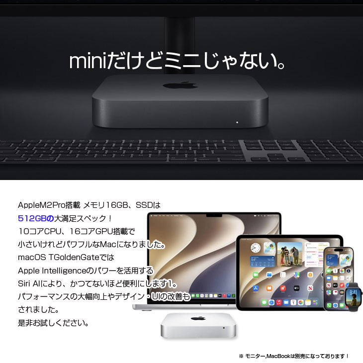 Mac mini 2023 M2 Pro 32GB 512GB 初期化済み Mac mini 【中古パソコン】Apple MNH73J/A A2686 M2 Pro 2023 小型