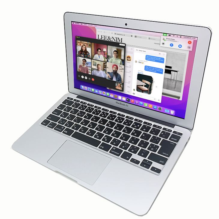 Apple MacBook Air 13.3inch MVFL2J/A A1932 Retina 2019 選べるOS Monterey or  Bigsur [core i5 8210Y 16G SSD256GB 無線 BT カメラ 13.3インチ ] ：良品