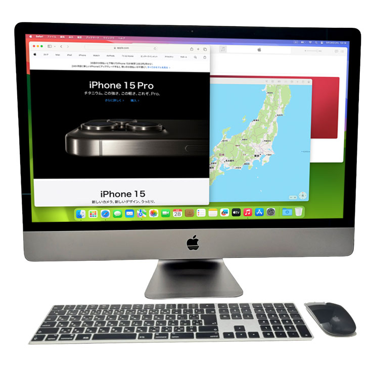iMac Pro 27インチ MQ2Y2J／A 32GB SSD1TB iMac（Apple） Apple iMac Pro 27inch MQ2Y2J/A A1862 5K 2017 一体型