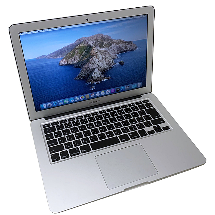 Apple MacBook Air 13.3inch MD232J/A A1466 Mid 2012 [core i5 3427U 1.8GHz 4G  SSD256GB 無線 BT カメラ 13.3インチ Catalina 10.15.7] ：良品