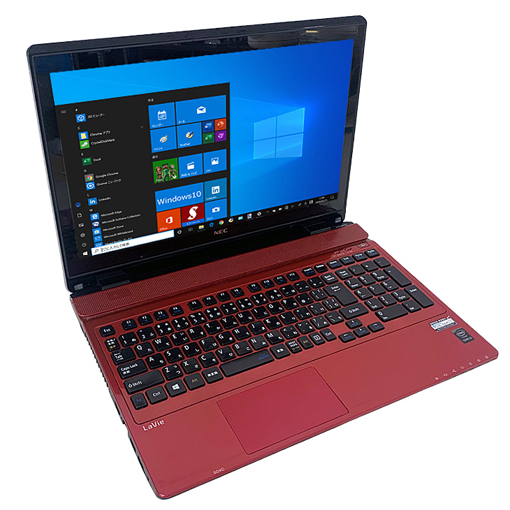 【新品バッテリ】NEC LAVIE NS550/AAR 中古 ノート Office Win10