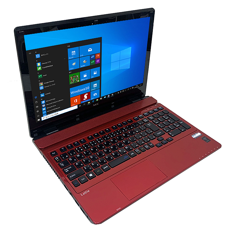 VersaPro NEC LAVIE NS700/AAR 中古 ノート Office Win10 home 第5世代