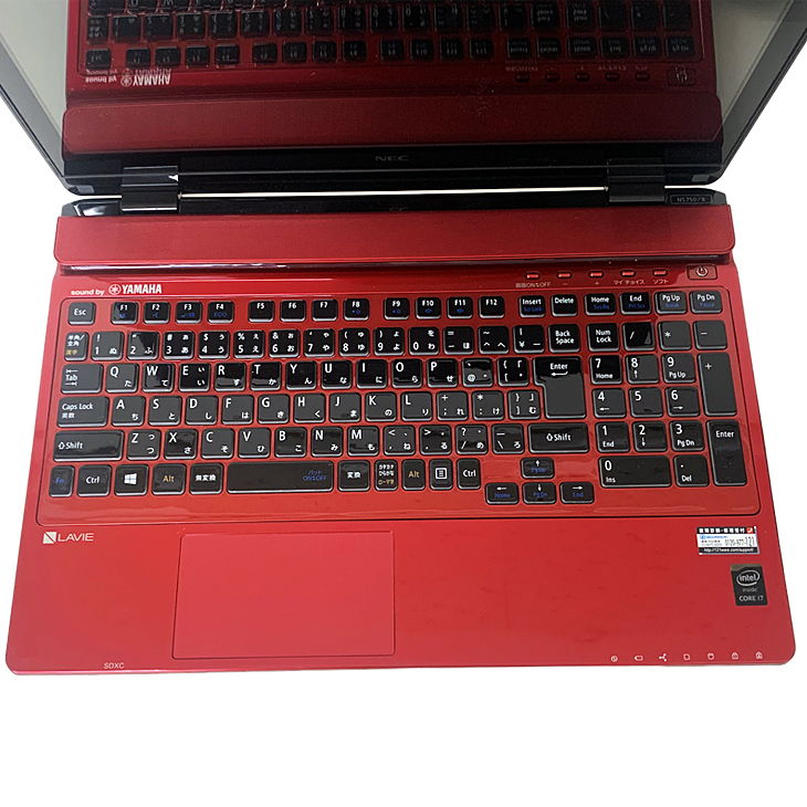 No68【７日保証】NEC PC-NS750/BAR クリスタルレッド No68【7日保証】NEC PC-NS750/BAR クリスタルレッド