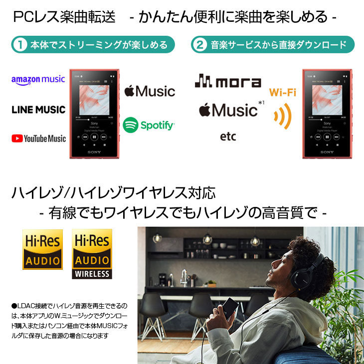 SONY（ソニー） 【中古】SONY WALKMAN NW-A105HN ウォークマン