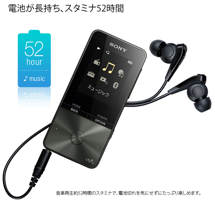 ウォークマン SONY NW-S313 Amazon.co.jp: SONY NW-S313 Walkman S Series blk : Electronics