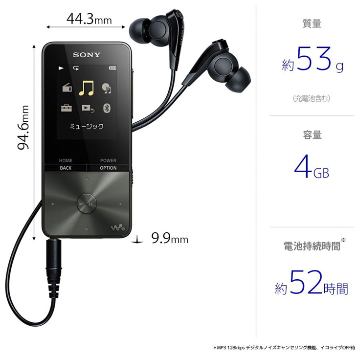 SONY 【中古】SONY WALKMAN NW-S313 ウォークマン Sシリーズ