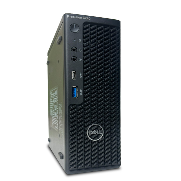 DELL Precision 3240 COMPACT ワークステーション クリエーター Quadro RTX3000 搭載 7画面出力対応  Win11 [Xeon W-1250 64GB SSD1TB（SSD512GB×2）]:良品