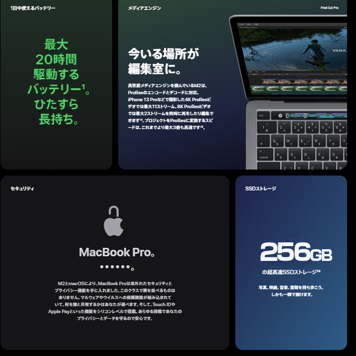 未開封品】Apple MacBook Pro 13.3inch MNEP3J/A A2338 2022 TouchBar