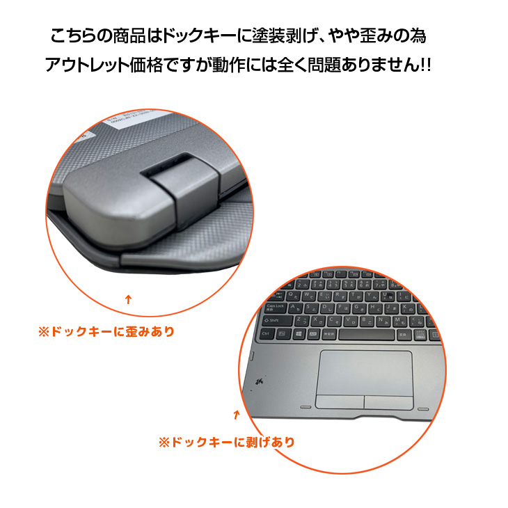 富士通 ARROWS Tab Q555/K32 中古 タブレット Win10 Office