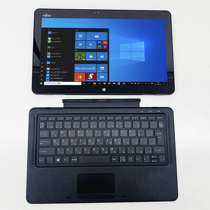 富士通 ARROWS Tab R726/M 中古 タブレット Win10 Office フルHD