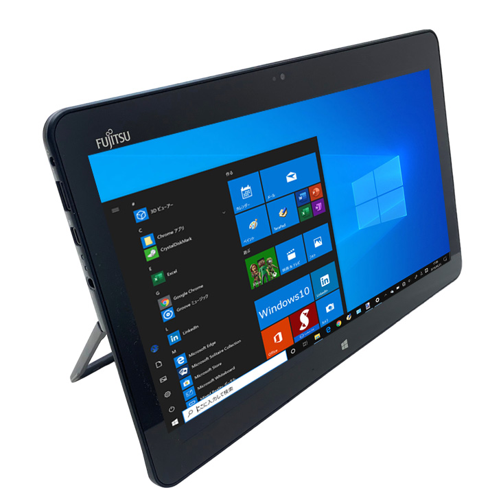 富士通 ARROWS Tab R726/M 中古 タブレット Win10 Office フルHD カメラ [Corei3 6100U 4GB  SSD128GB 無線 12.5 BT ] ：アウトレット