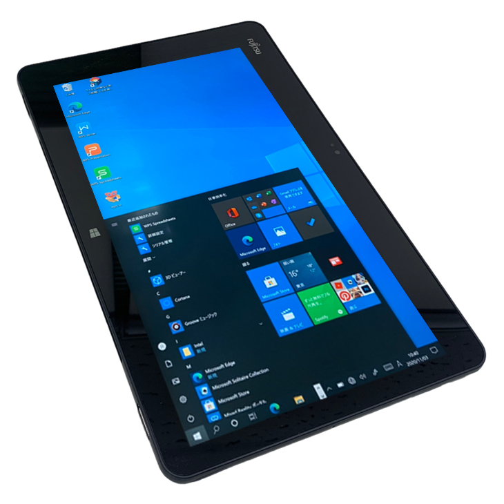 富士通 ARROWS Tab R726/M 中古 タブレット Win10 Office フルHD