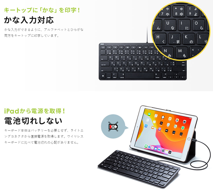 ELECOM（エレコム） 【新品】サンワサプライ iPad用キーボード SKB