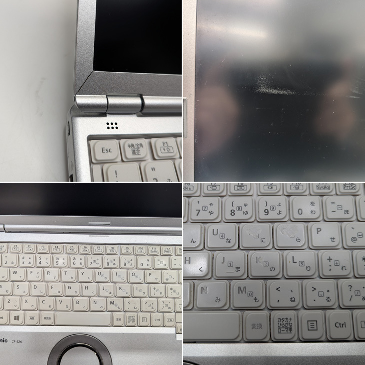 【SSD無ジャンク】Panasonic CF-SZ6 ノートPC シルバー Amazon.co.jp: 【整備済み品】 Webカメラ内蔵【Win10搭載