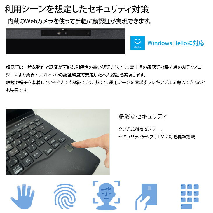 Lifebook U9310XD ／Core i5 10世代／8GB／軽量 富士通（FUJITSU） 【SIMフリー】富士通 LIFEBOOK U9310X/D 中古