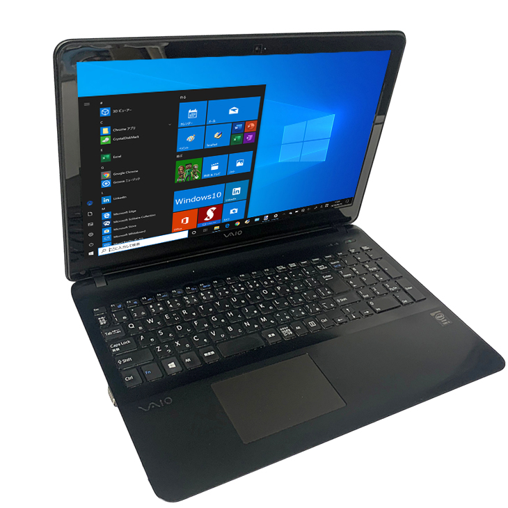 SONY VAIO Fit VJF152C11N 中古 ノート Office Win10 テンキー カメラ 第4世代 FullHD [Corei5  4210U 8GB SSD128GB 無線 マルチ ] ：アウトレット