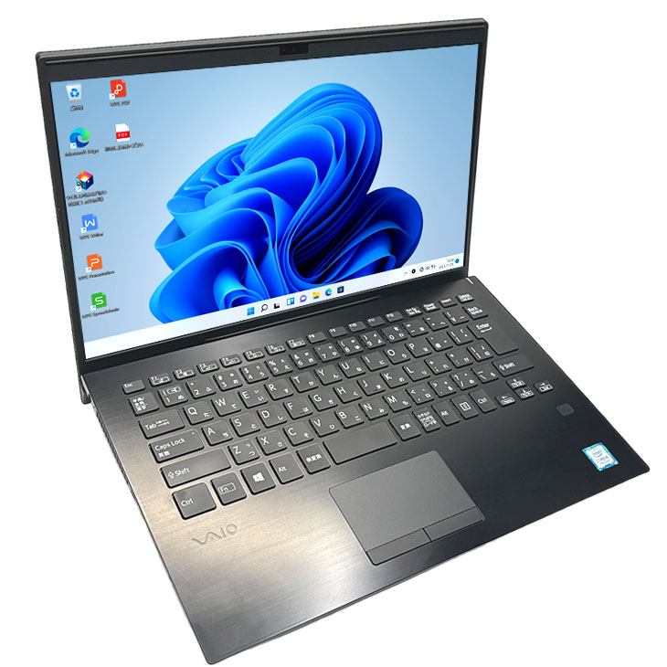 【今だけSSD倍増中↑】SONY VAIO Pro PK VJPK11C12N 中古 ノート Office Win10 or Win11 [Core  i5 8265U 8GB 512GB 無線 カメラ 14型 ブラック] :良品