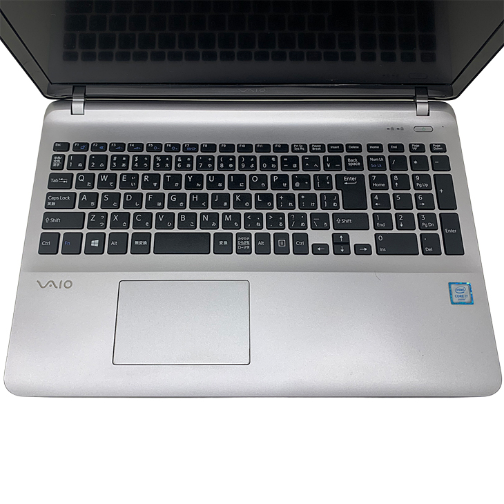 Windowsノート本体 VAIO VJS152C11N i7-7700HQ/16GB/SSD256GB VAIO SONY S15 VJS152C11N 中古ノート Office Win10 or win11
