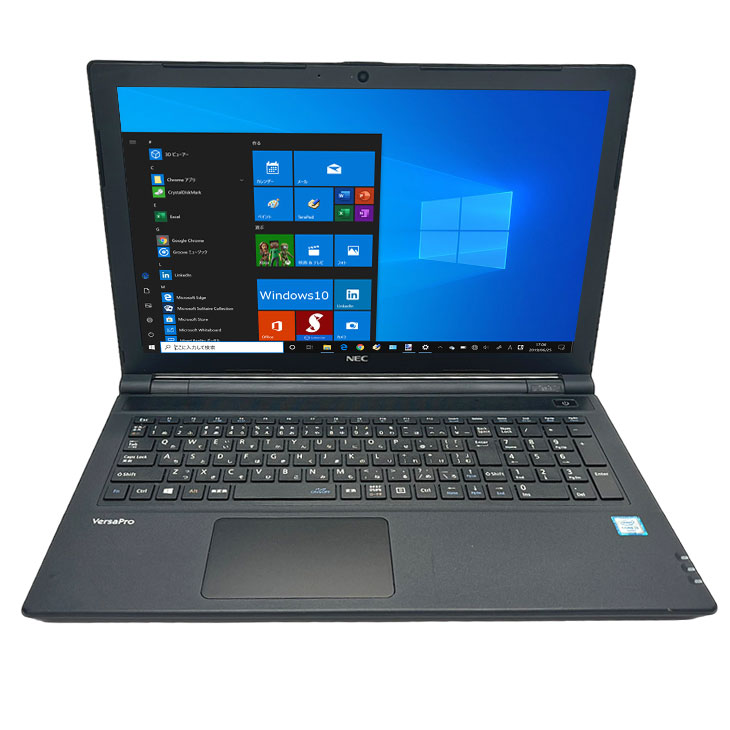 ノートPC ☆美品NEC 500GB メモリ8GB☆VKL20F-1 カメラ ノートPC24