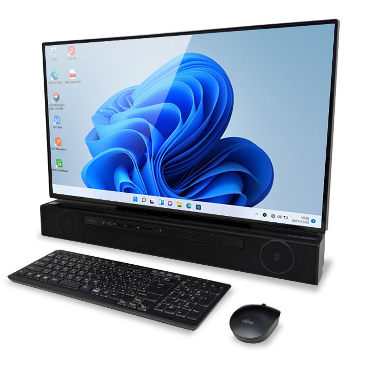 富士通（FUJITSU） ESPRIMO WF2/EC FMVWE2F2F 中古 一体型 Office
