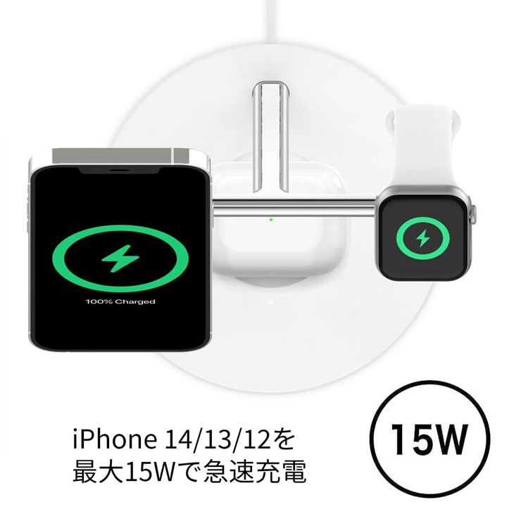 Belkin（ベルキン） 【未開封品】Belkin WIZ009dqWH MagSafe充電器