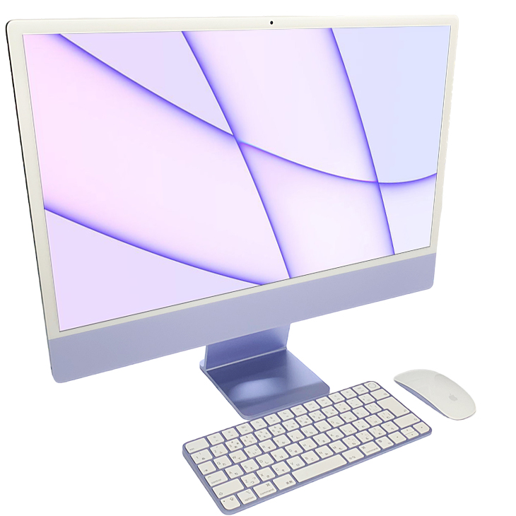 Apple iMac 24inch Z130 A2438 4.5K 2021 一体型 選べるOS Touch ID 