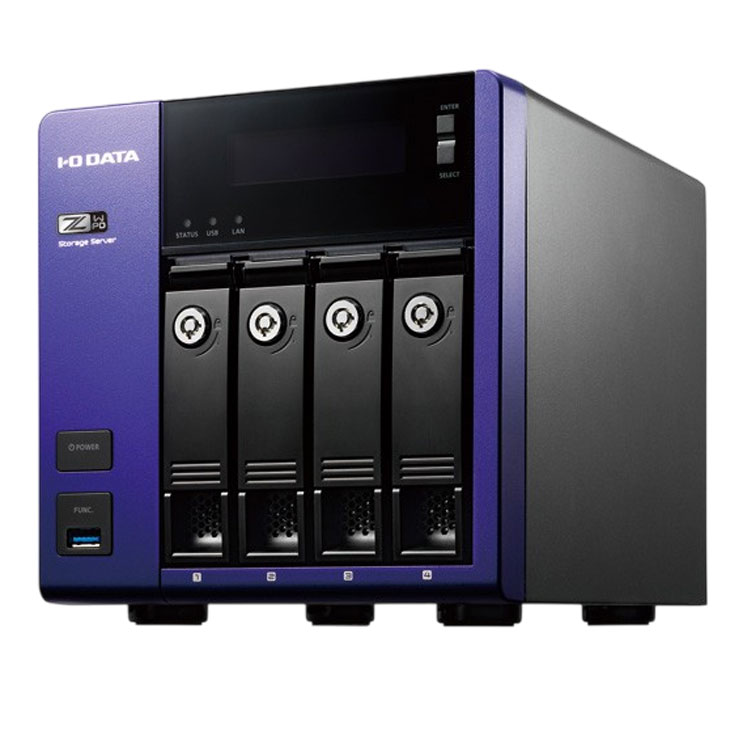 Synology 【中古】I-O DATA LAN DISC HDL-Z4WP4D [4TB]搭載 法人