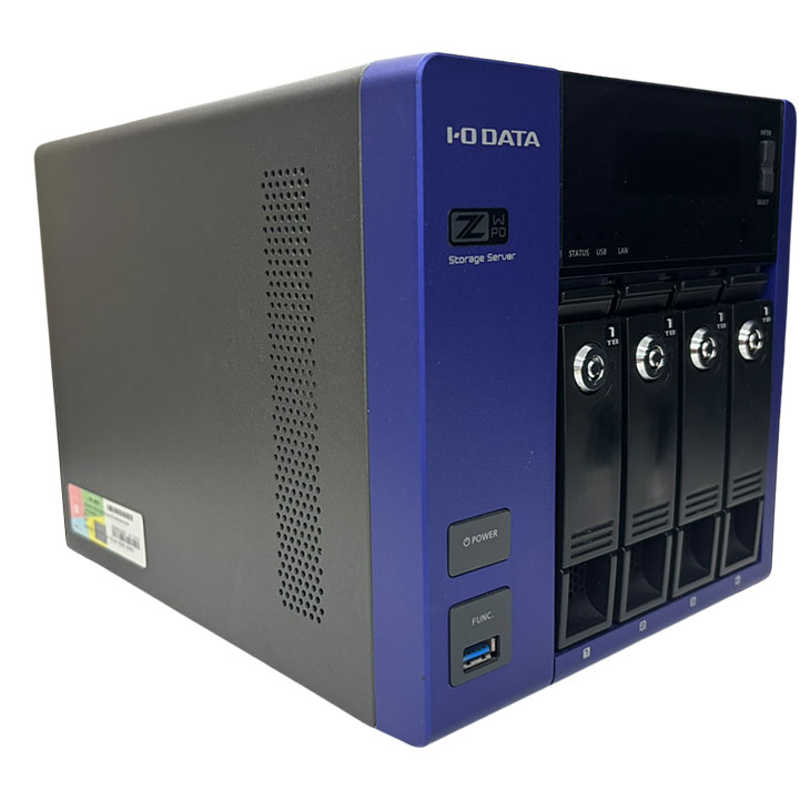 Synology 【中古】I-O DATA LAN DISC HDL-Z4WP4D [4TB]搭載 法人