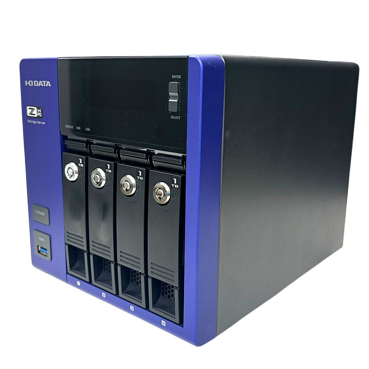Synology 【中古】I-O DATA LAN DISC HDL-Z4WP4D [4TB]搭載 法人