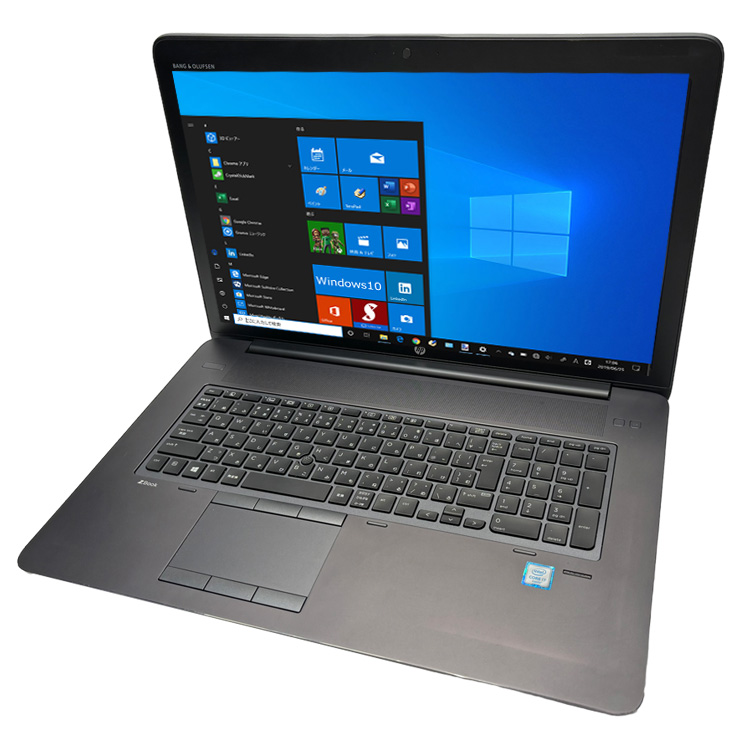 Windowsノート本体 HP ZBook 17 G3 日本HP HP ZBOOK 17 G3 MobileWorkstasion 中古 Office Windows10 フル