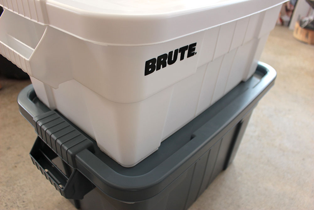 希少！！】 ラバーメイド BRUTE ブルート トートボックス 75.7L L グレー FG9S3100GRAY 0086876166187 