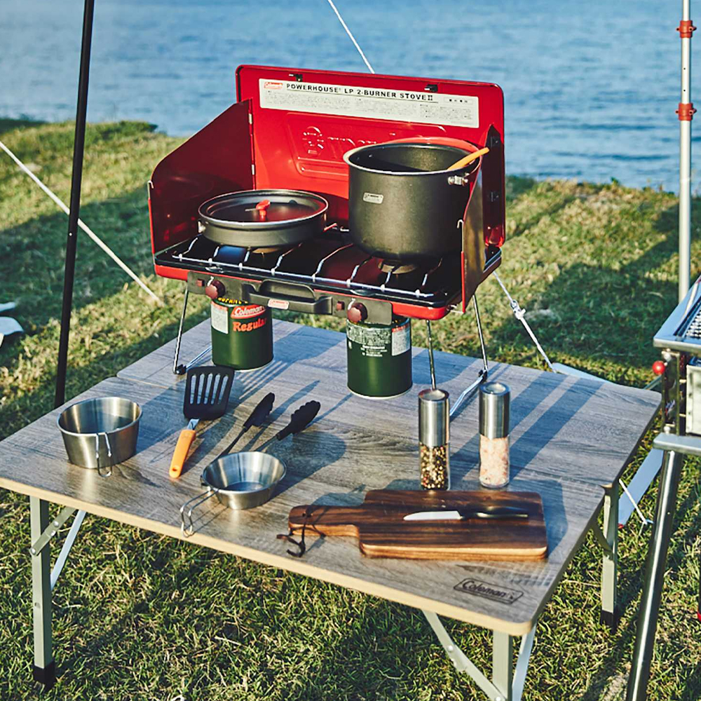 Coleman スリム3折テーブル 箱付き Amazon | Coleman(コールマン) テーブル 3ウェイBBQテーブルセット