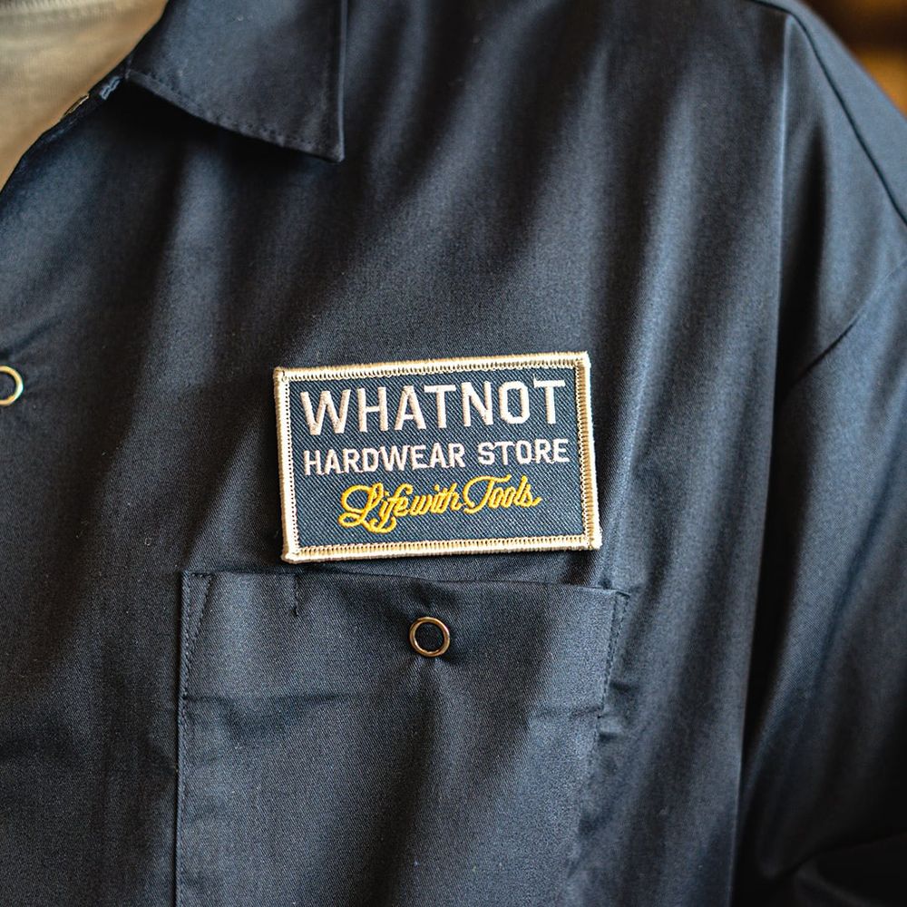 WHATNOT ワットノット HARDWEAR STORE ワッペン オリジナル