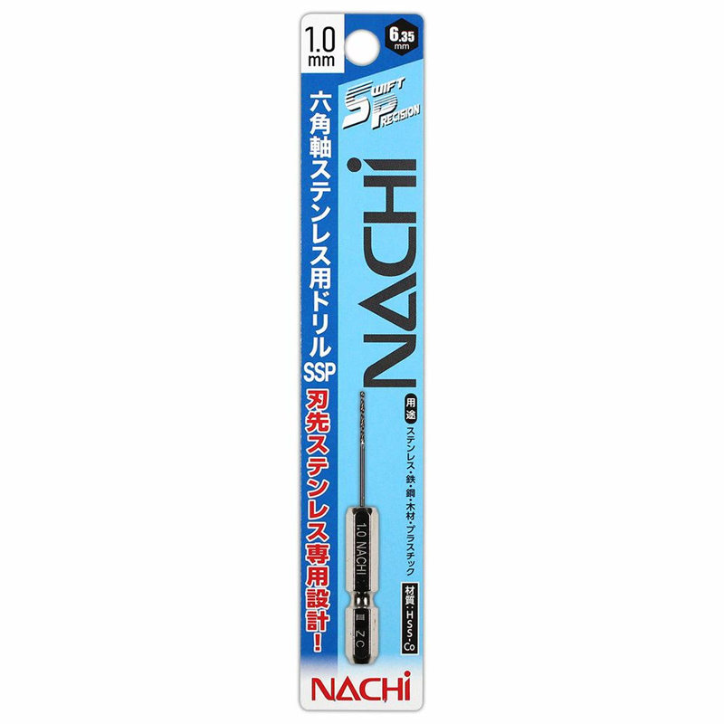 NACHI（ナチ） 六角軸 ステンレス用ドリル SSP 10.0mm ドリルビット