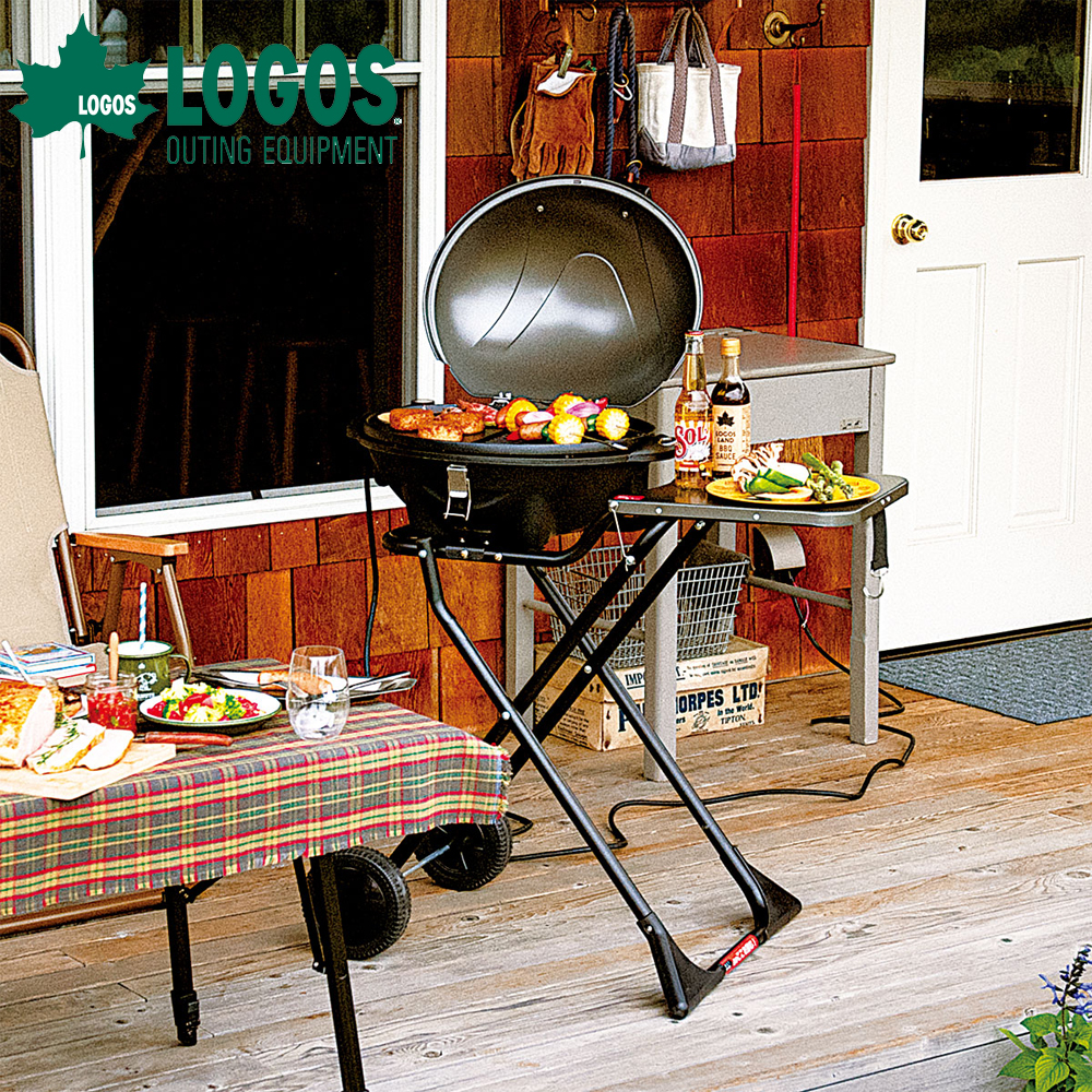 【良品】LOGOS BBQエレグリル 電気式BBQグリル バーベキューコンロ ロゴス logos グリル バーベキューグリル 電気 コンパクト 電気式