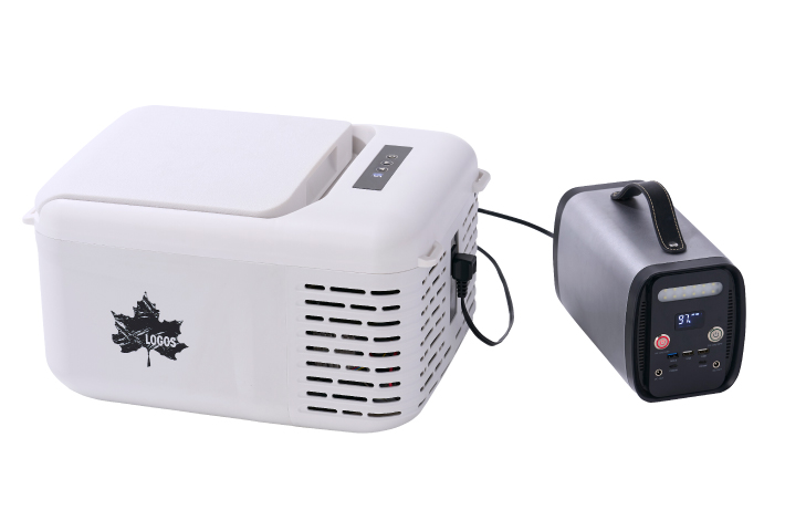 LOGOS EleCamp ポータブル冷凍庫 9L 9-BF LOGOS（ロゴス） （野電）エレキャン 凍結冷凍冷蔵庫 9-BF（-30℃/20