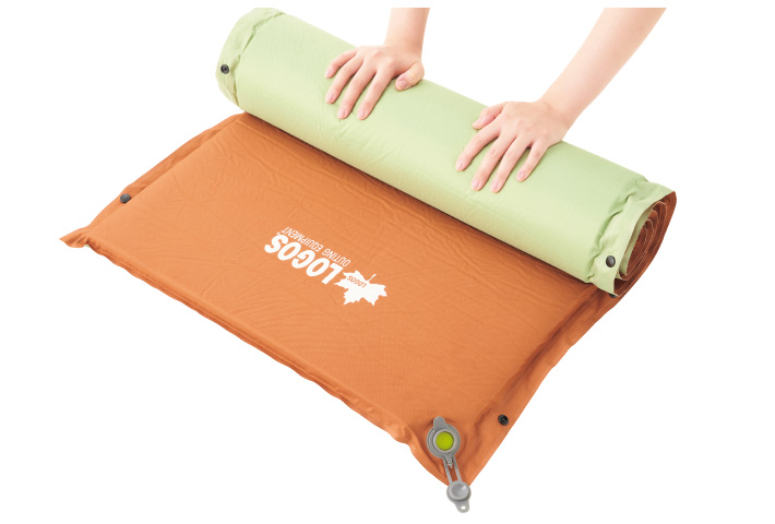 LOGOS（ロゴス） インフレートマット マット リバーシブル 超厚 55mm