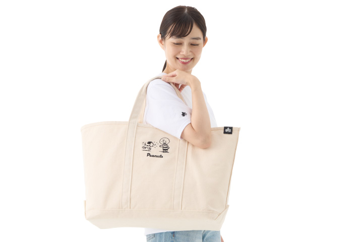 ロゴス logos スヌーピー SNOOPY バッグ 片掛け エコバッグ 折りたたみ 