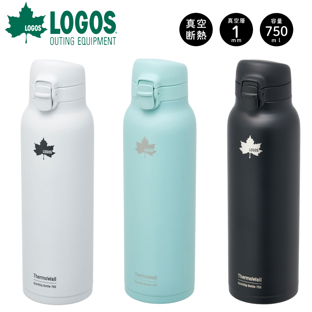 ���S�X logos ThermoWall �^��f�M �����^�b�`�{�g�� 750 ���� �^��{�g�� �^��f�M�ۉ� �ۗ�{�g�� 750ml �ۗ� �ۉ� �A�E�g�h�A ���W���[ �ʊw �X�|�[�c