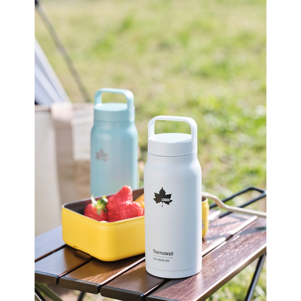 ロゴストロンLD 美品 LOGOS（ロゴス） logos ThermoWall 真空断熱 キャリーボトル 750 水筒