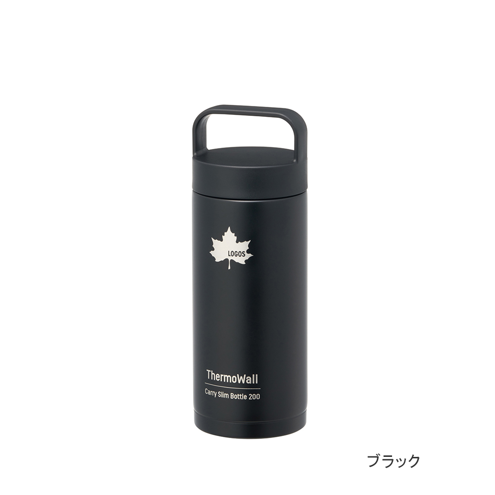 LOGOS（ロゴス） logos ThermoWall 真空断熱 キャリーボトル 200 水筒