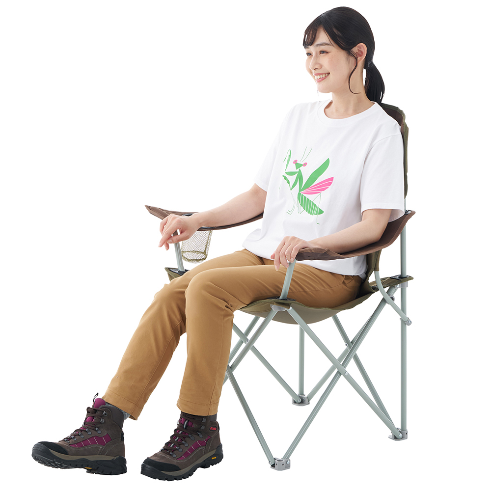 LOGOS（ロゴス） バックアシストアームチェア サポートチェア キャンプ