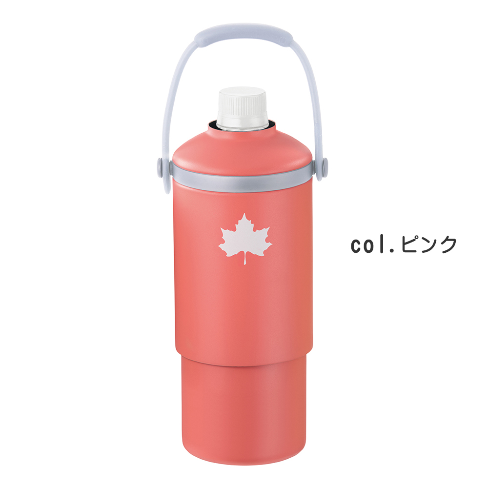 LOGOS（ロゴス） 真空「温・冷」 ペットボトルシリンダー 660ml 水筒