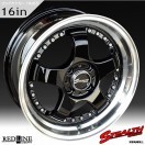 ステルスレーシング K35 前後幅広＆スーパーディープ2段リム 16x6.0J