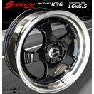 ステルスレーシング k36 16x6.0 4本セット □ STEALTH Racing K36 □ 軽四用新品ホイール4本セット
